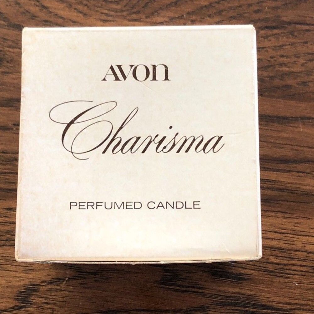 Vintage Avon Charisma Perfumed Candle With Original Box New 2"